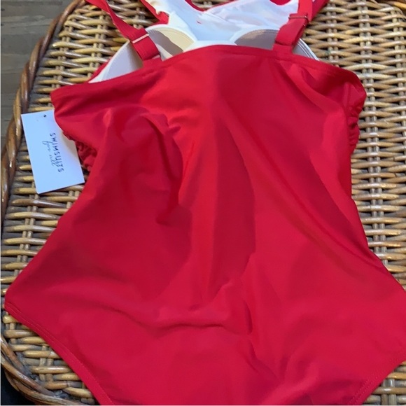 SWIMSUITS FOR ALL ONE PIECE SZ 16 EUC - Picture 3 of 7